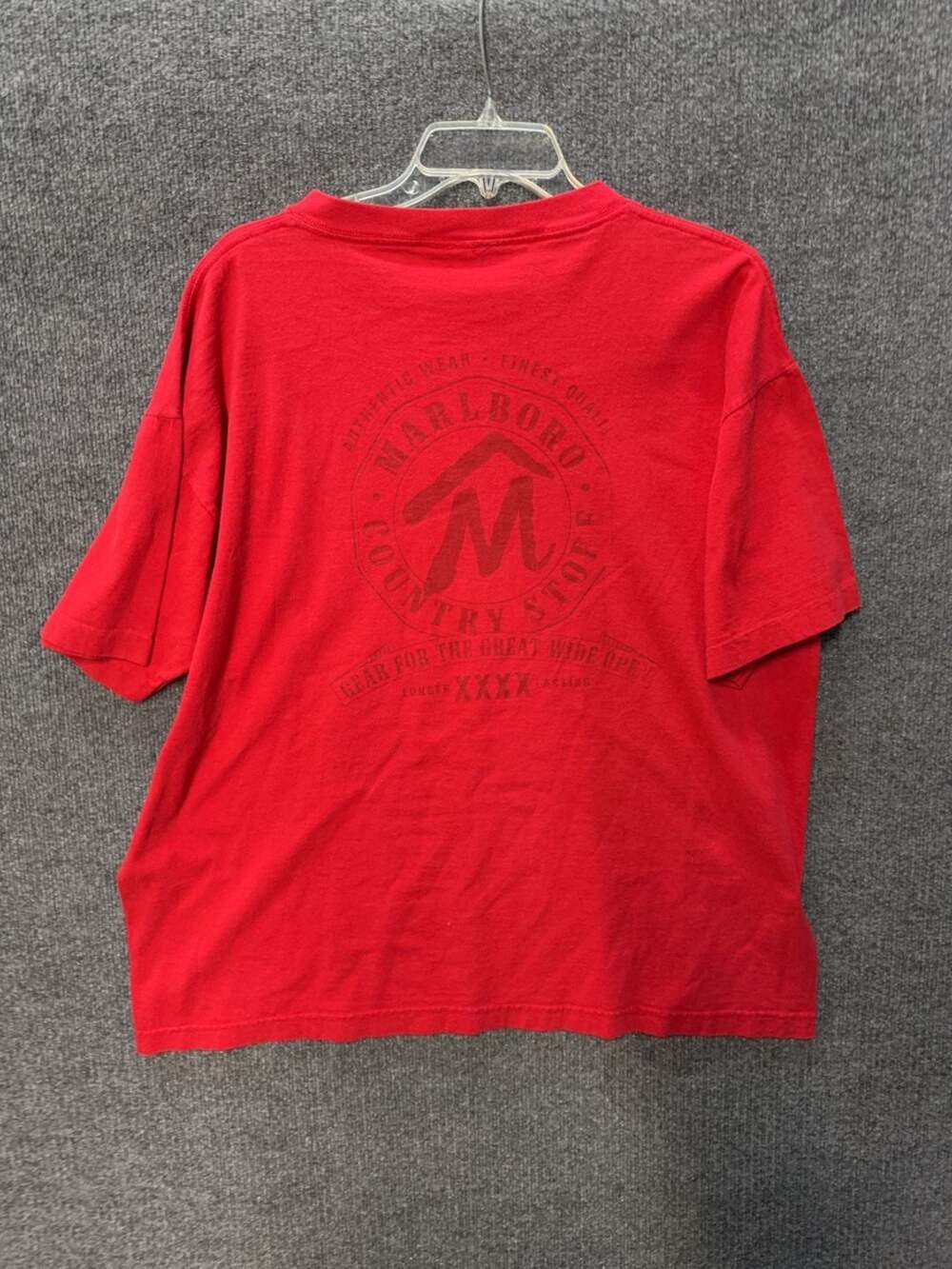 Vintage Marlboro Country Store Red Pocket T-Shirt